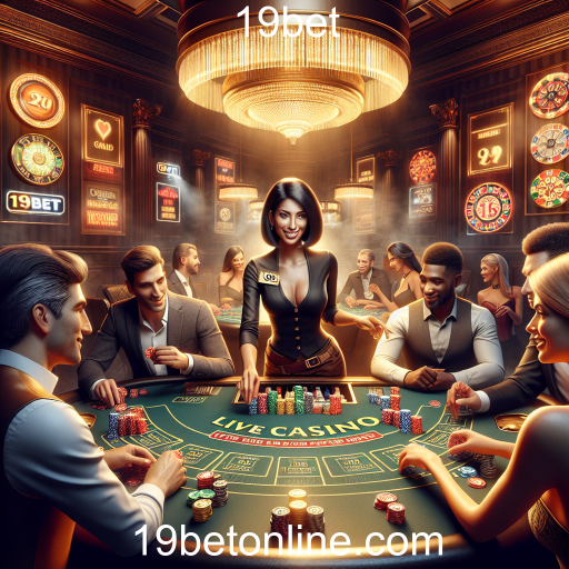 Atrações do Cassino Ao Vivo no 19bet